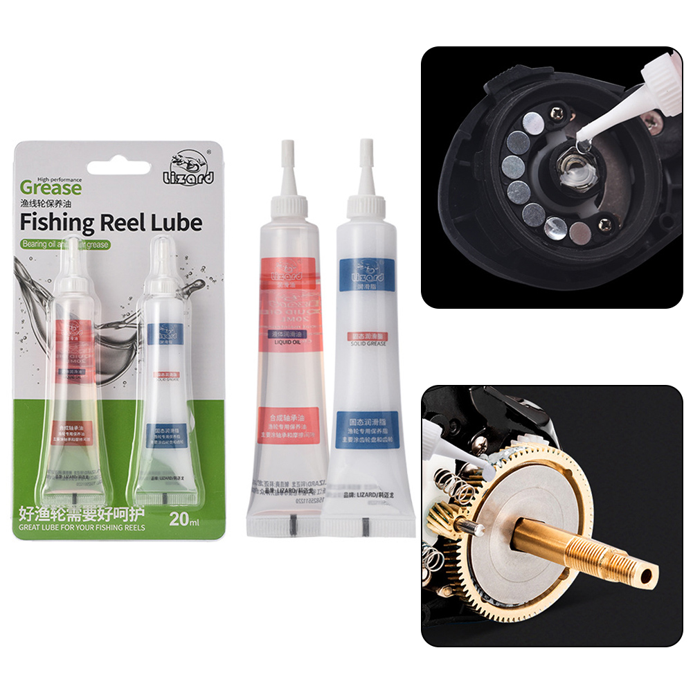Reel Oil - Mulinello da pesca Grasso Reel Care